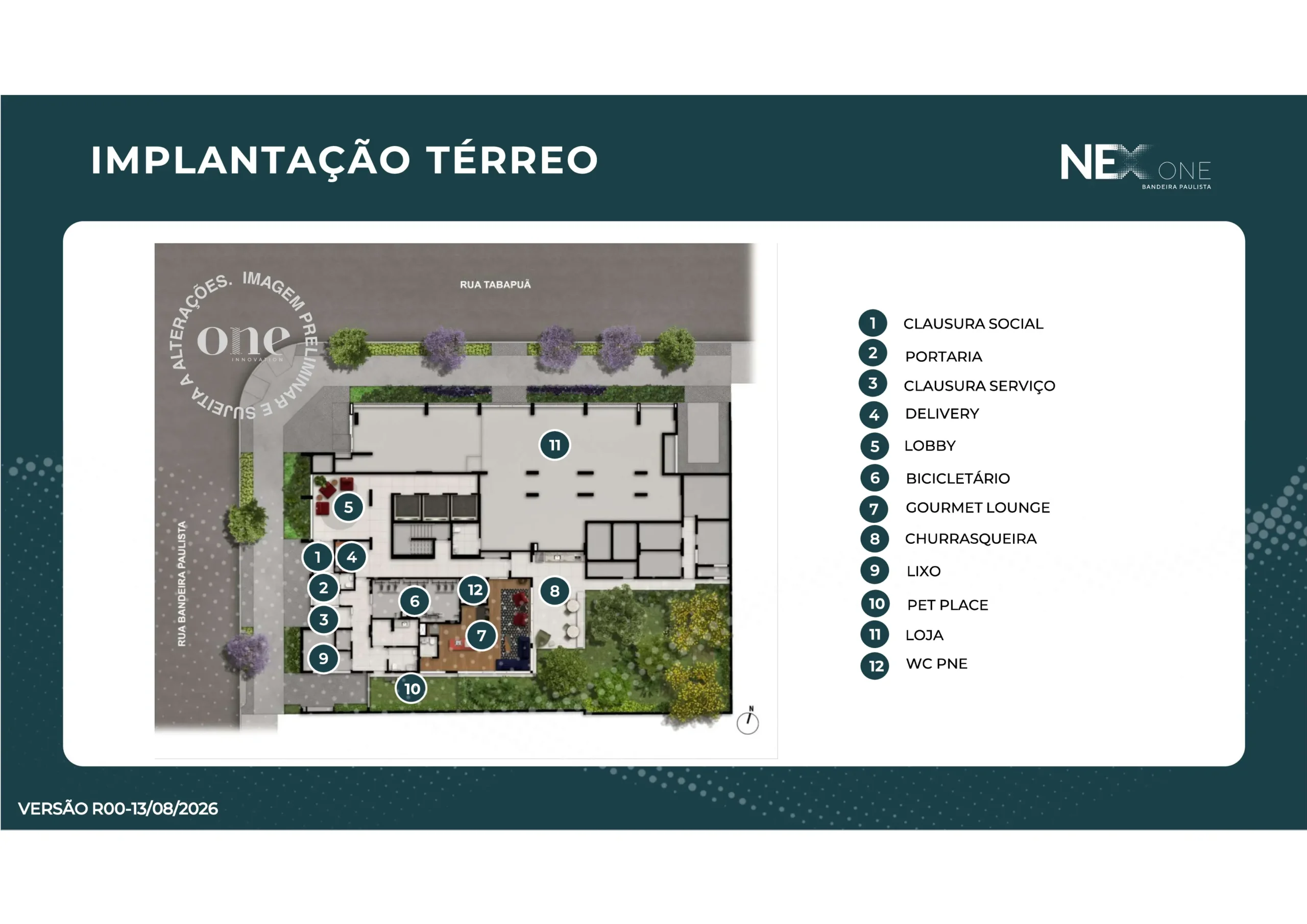 Nex One Innovation | Nex Innovation Implantação e Lazer Bandeira Paulista